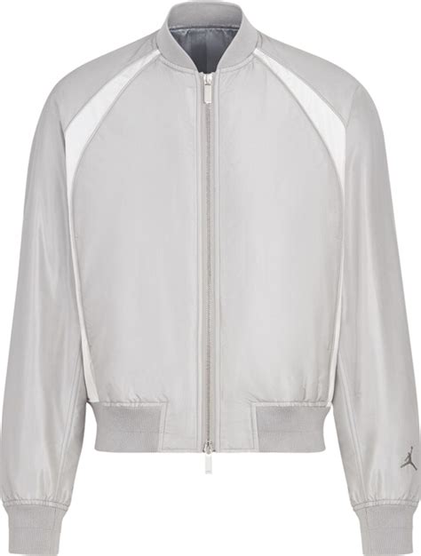 jordan dior bomber|Dior jordan bomber jacket grey.